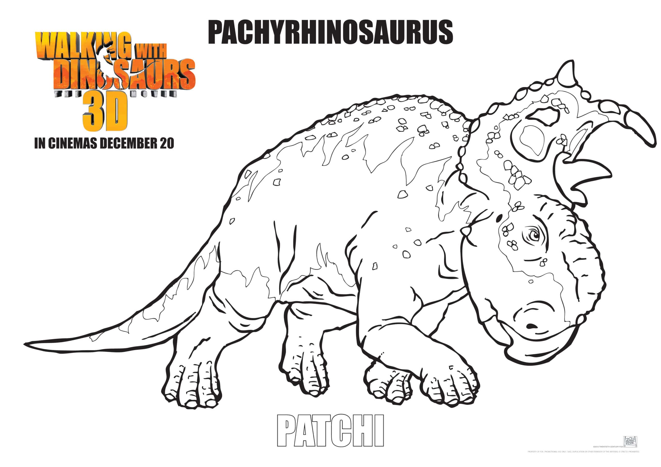 Walking with dinosaurs