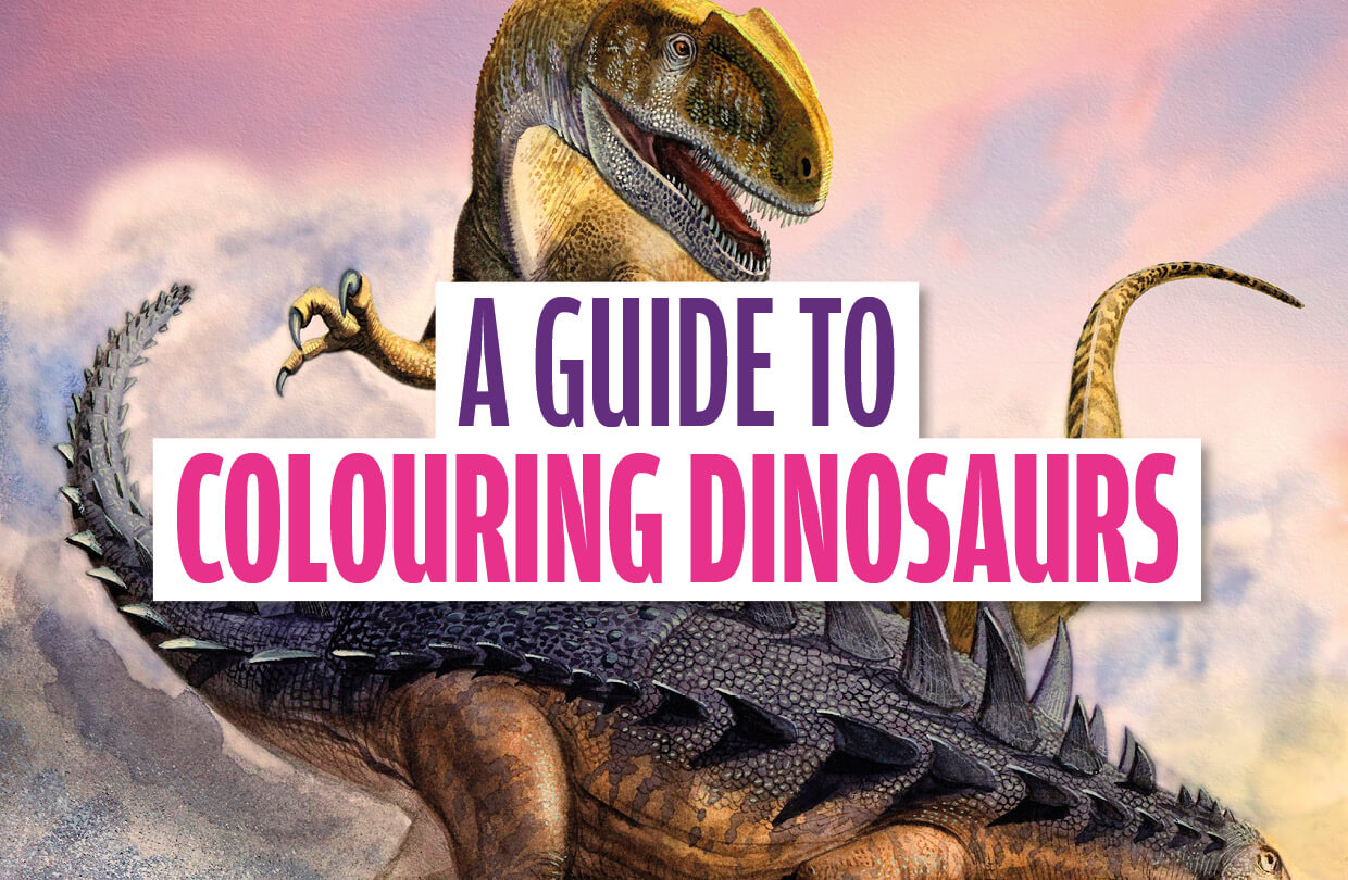 A guide to dinosaur colouring colouring heaven