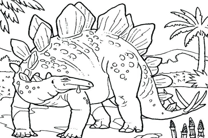 Dinosaur coloring pages pdf printable