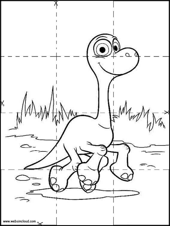 The good dinosaur printable jigsaw puzzles to cut out for kids quebra cabeãa figuras de animais cabeãas de animais