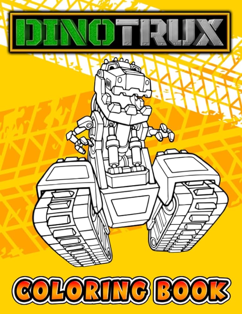 Dinotrux coloring book a fabulous coloring book for fans of all ages with several images of dinotrux one of the best ways to relax and enjoy coloring fun pfeifer kornelia