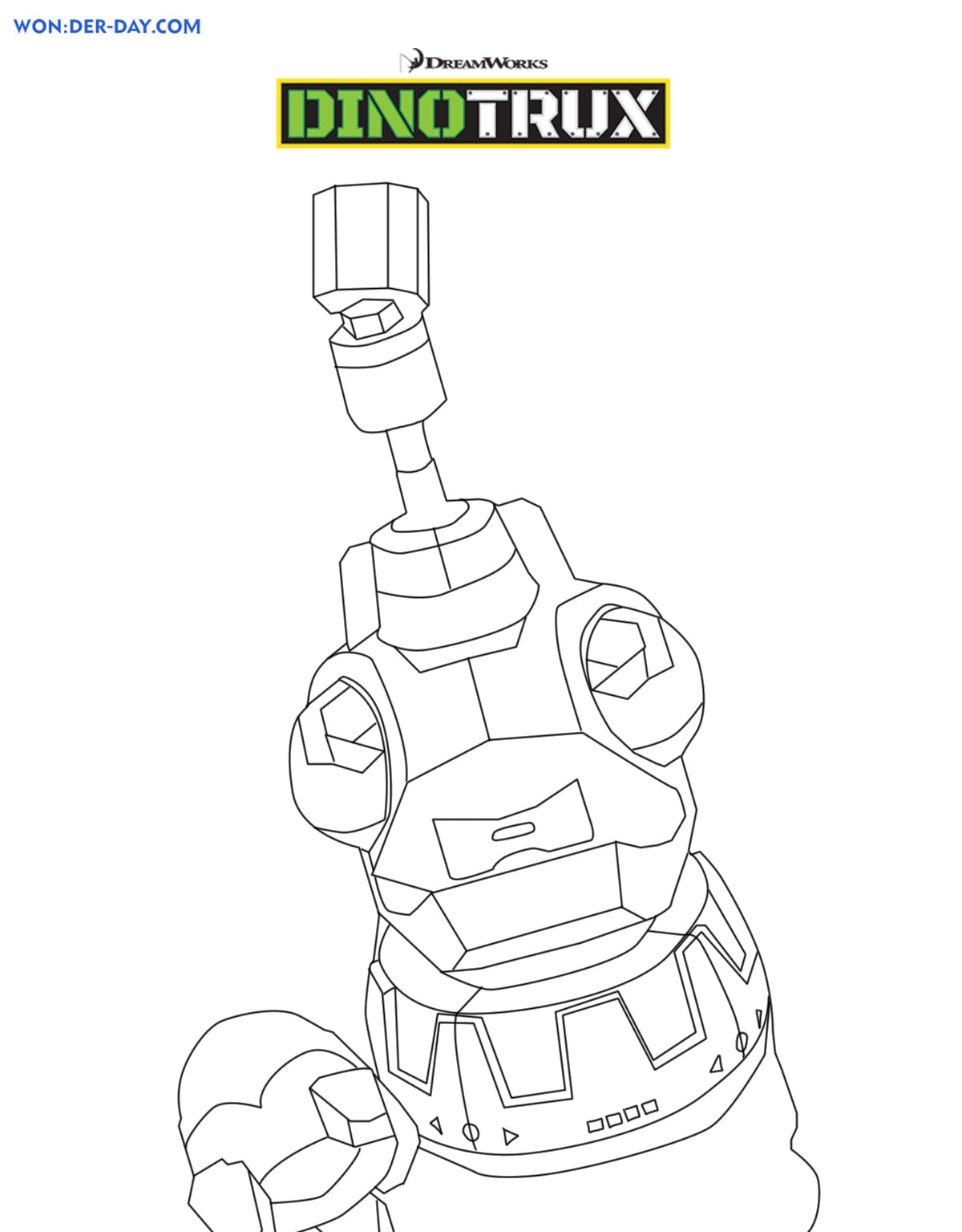Dinotrux coloring pages print for kids wonder day â coloring pages for children and adults
