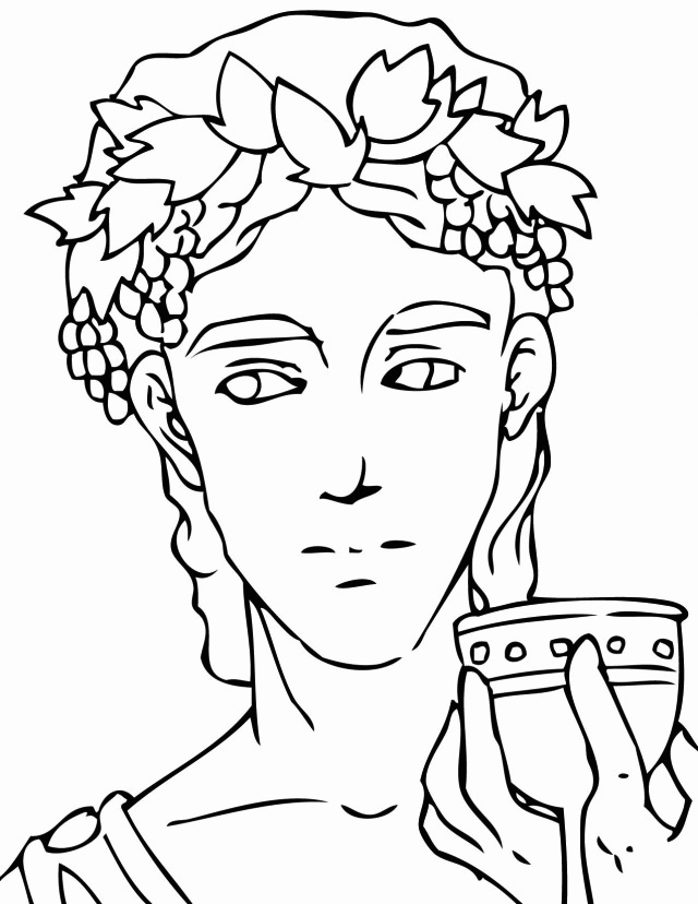 Greek mythology coloring pages