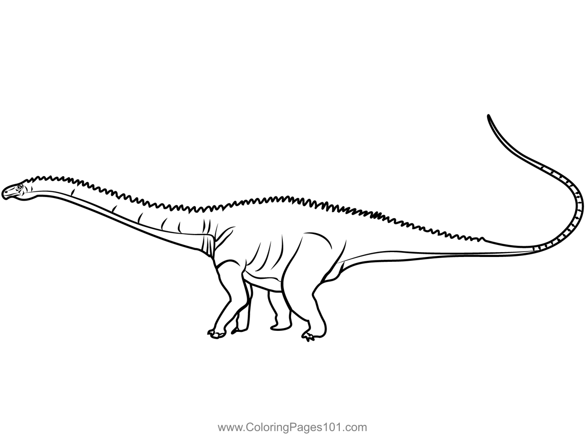 Diplodocus coloring page dinosaur coloring pages coloring pages dinosaur coloring