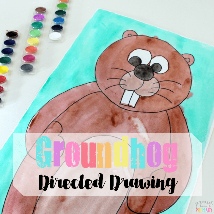 How to draw a groundhog the directed way to teach your students
