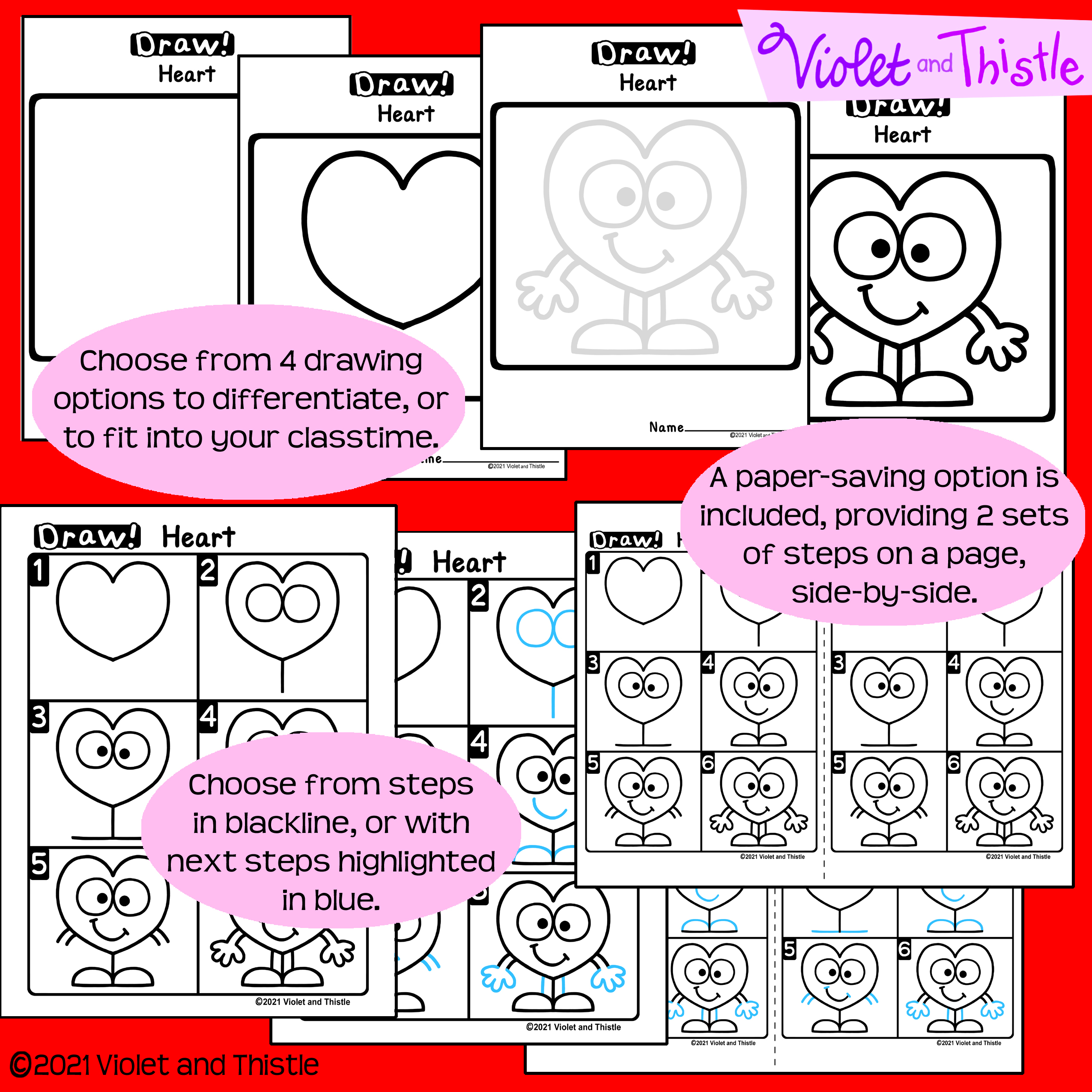 Directed drawing valentines day february presidents groundhog learn how to draw step by step guides made by teachers
