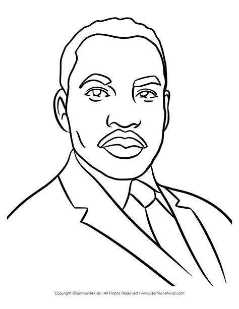 Top how to draw martin luther king jr ideas and inspiration