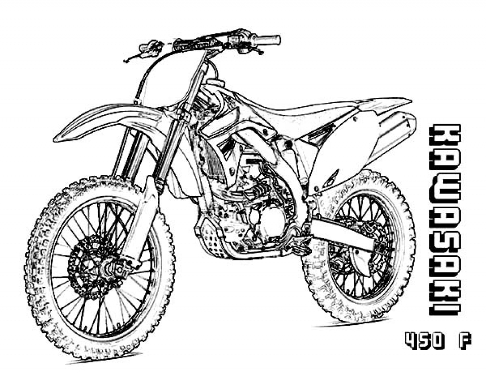 Get this kids printable dirt bike coloring pages xlk