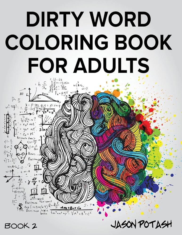 Dirty word loring book for adults