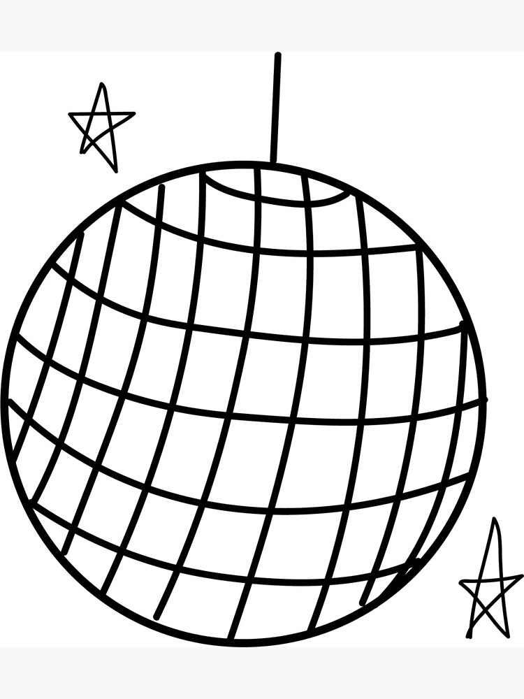 Basic disco ball photographic print for sale by mhudecheck