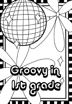 Disco coloring pages by second breakfast tpt