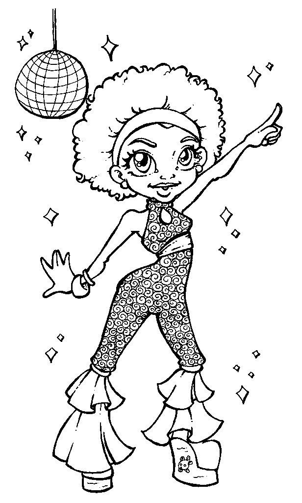 Disco queen coloring pages cool coloring pages coloring book pages