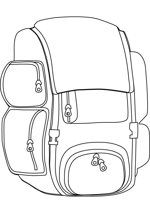 Flannel board source image backpack coloring pag coloring book pag drawing bag