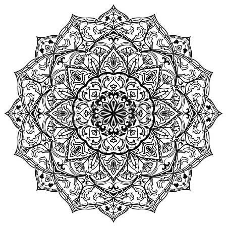 Mandala tattoo imãgenes de chivo vectores mandala tattoo fotos libres de derechos mandala design pattern adult coloring mandalas mandala