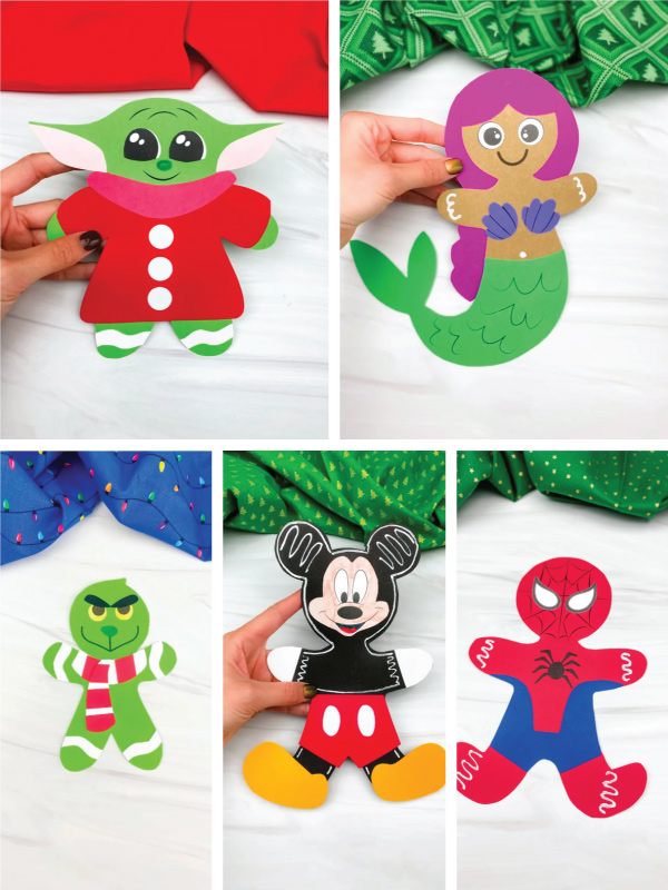 Clever disguise a gingerbread man project ideas free templates