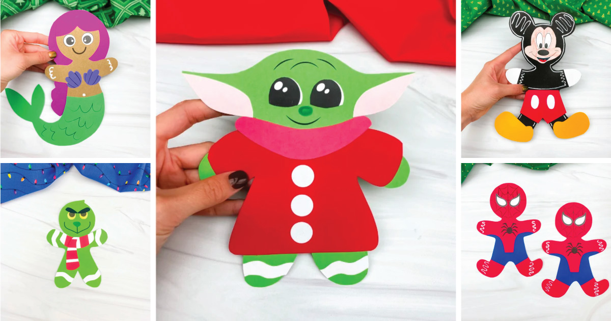 Clever disguise a gingerbread man project ideas free templates