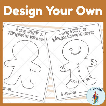 Gingerbread man disguise coloring pages