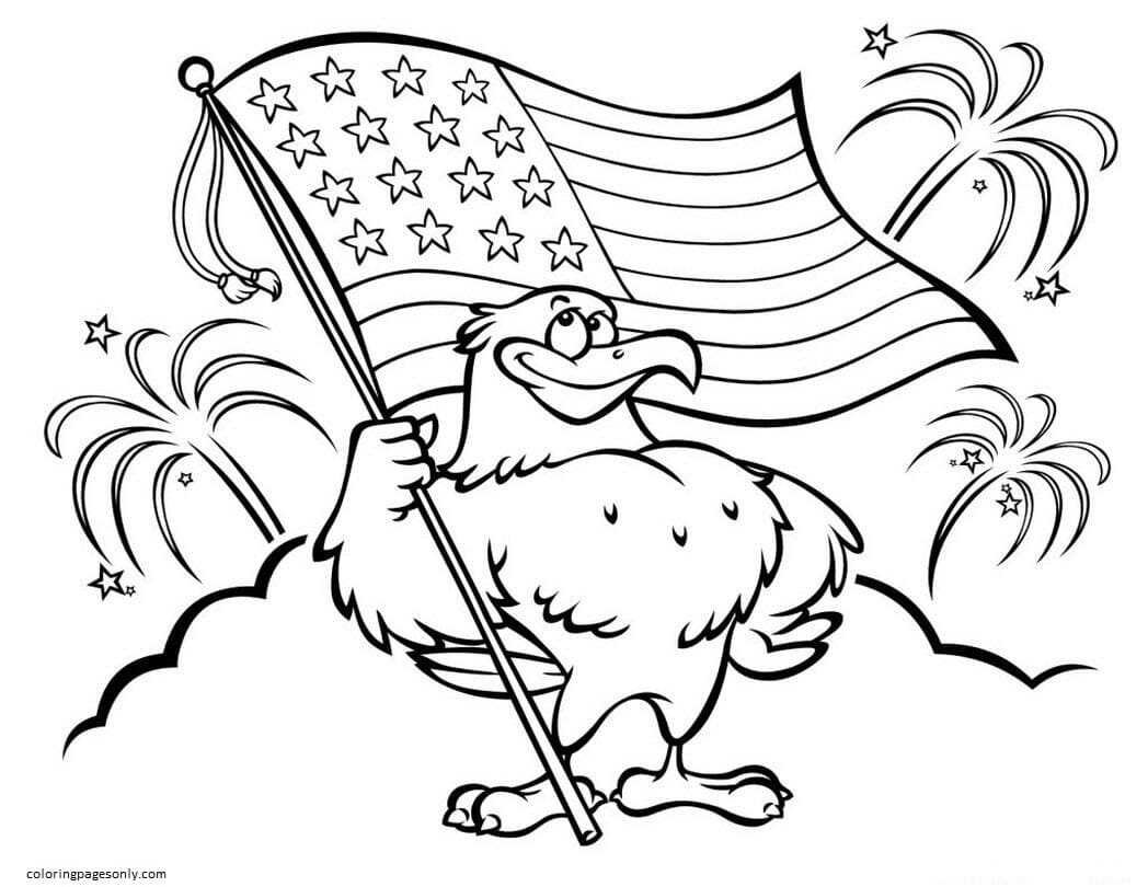 Th of july coloring pages printable for free download