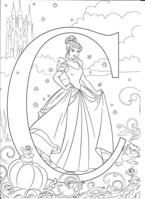 You can get free printable disney alphabet letters for your kids to color