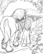 Brave coloring pages free coloring pages