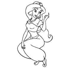 Top disney princess coloring pages for your little girl