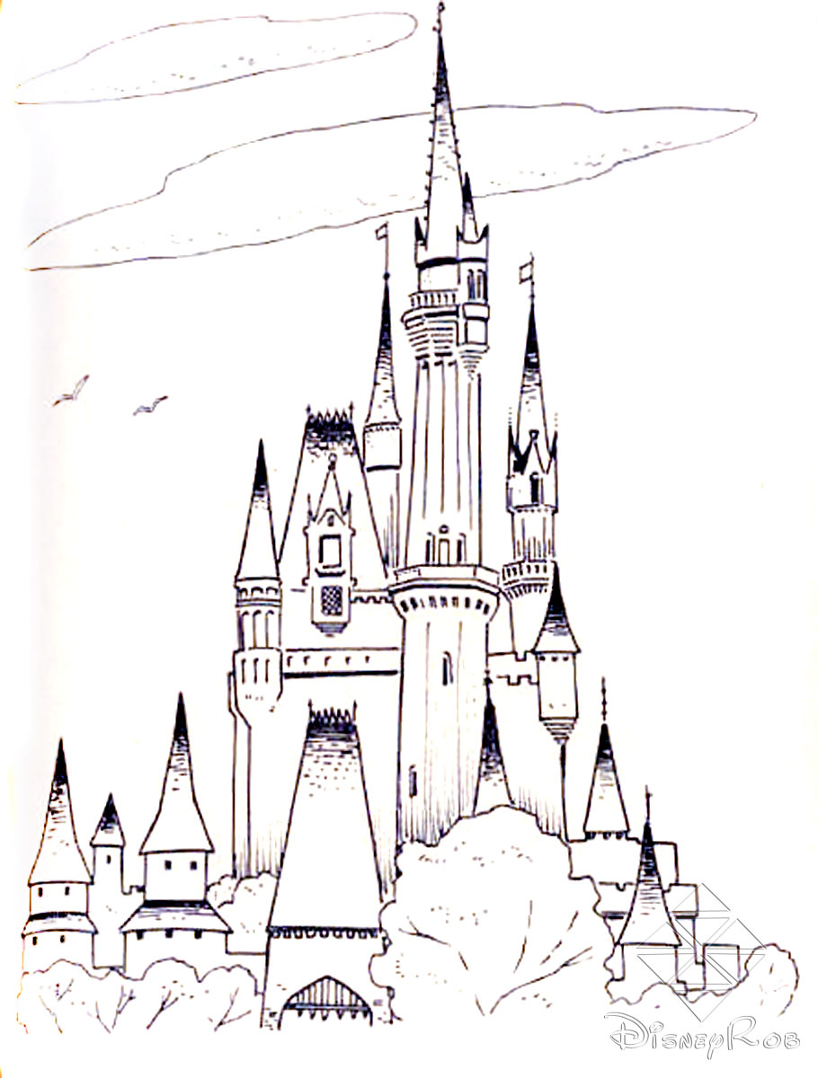 Free printable castle coloring pages for kids