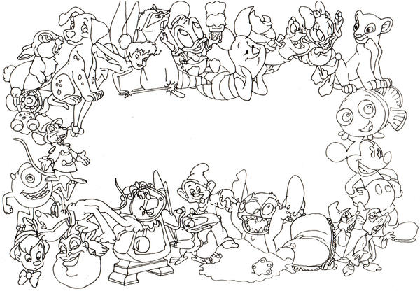 Disney collage by rltsweetie on