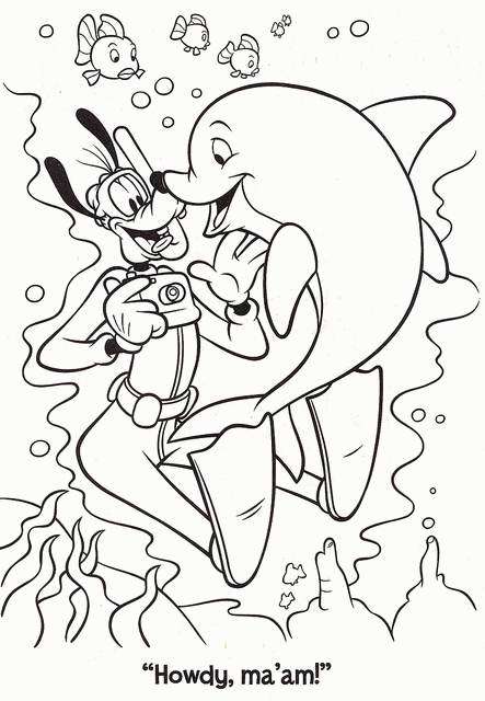 Disney cruise line coloring sheets