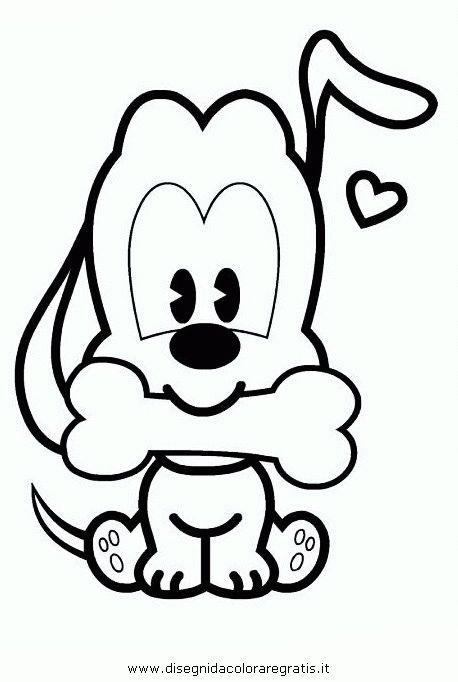 Disney cuties coloring page dieren kleurplaten kleurplaten schattige tekeningen