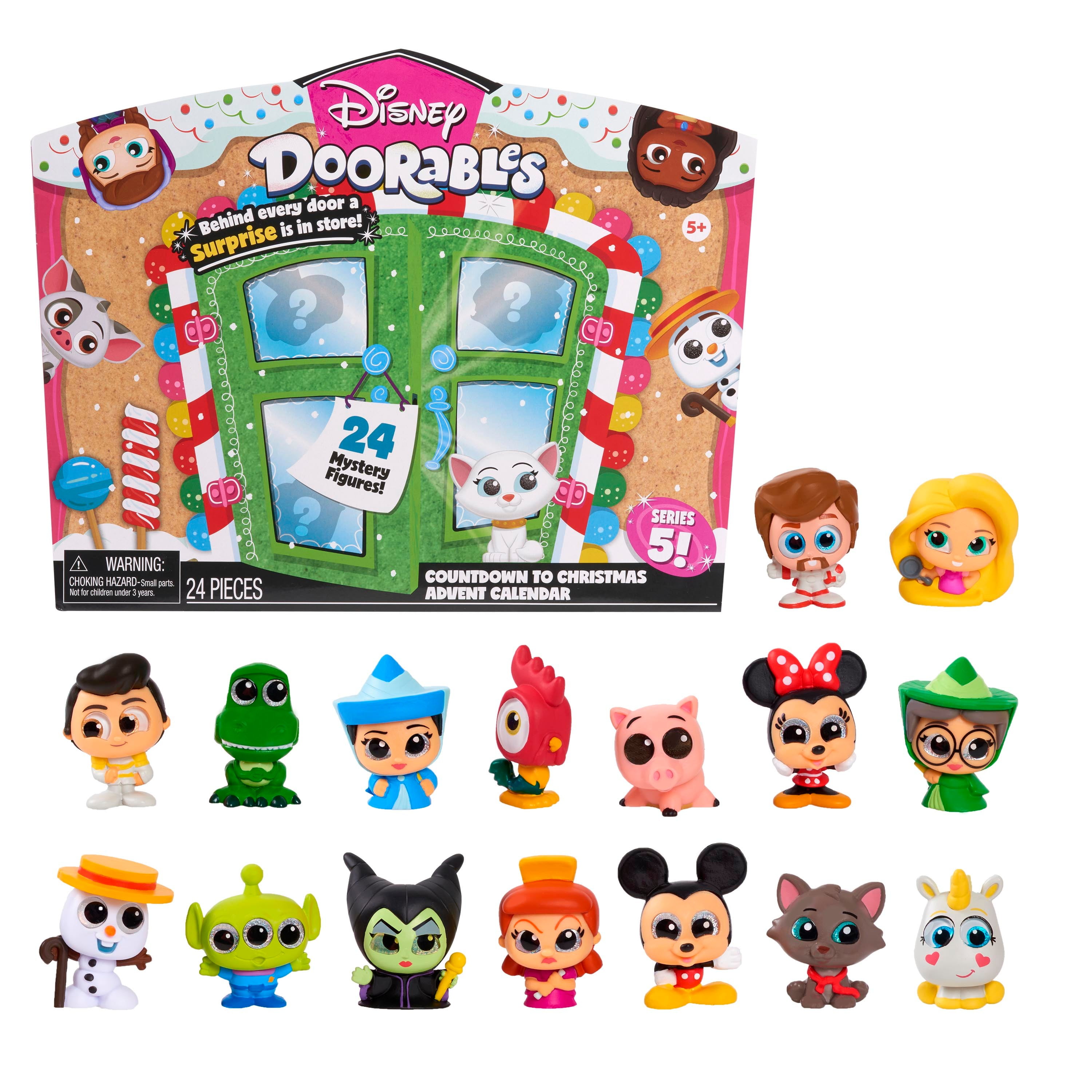 Disney doorables countdown to christmas advent calendar kids toys for ages up