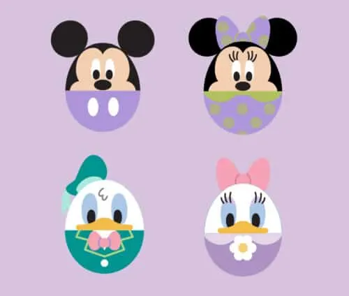 Disney dooney and bourke free printable disney easter egg hunt coloring page