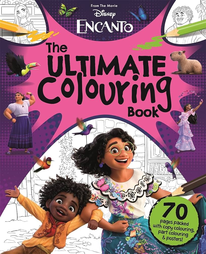 Disney encanto the ultimate colouring book from the movie autumn publishing books