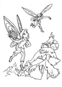 Disney fairies coloring pages free coloring pages