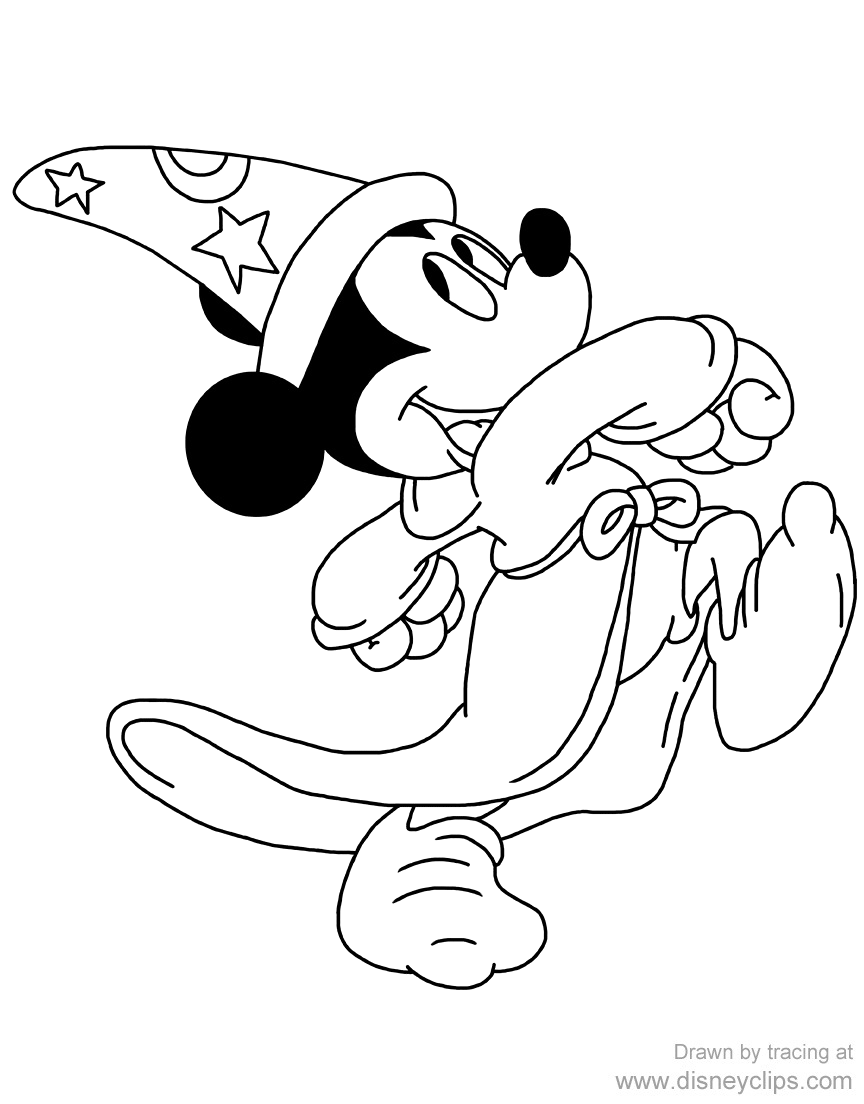 Printable fantasia coloring pages