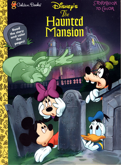 Haunted mansion coloring book disneys the haunted maâ