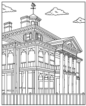Disneyland coloring pages to print