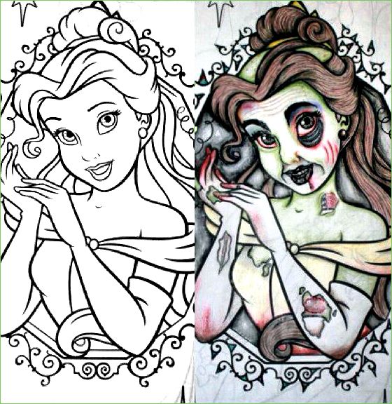 Guest post rot prcess prcess colorg pages zombie disney zombie prcess