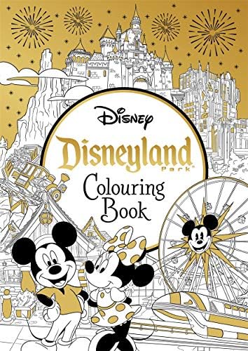 Disneyland parks colouring book walt disney books