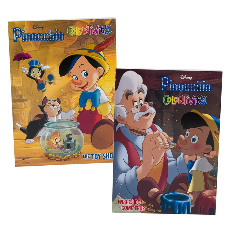 Pg disney pinocchio coloring book