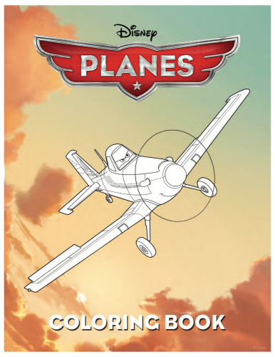 Disney planes printable coloring book