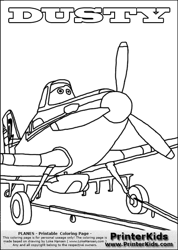 Disney pixar planes dusty printable coloring sheet coloring pages cartoon coloring pages printable coloring pages