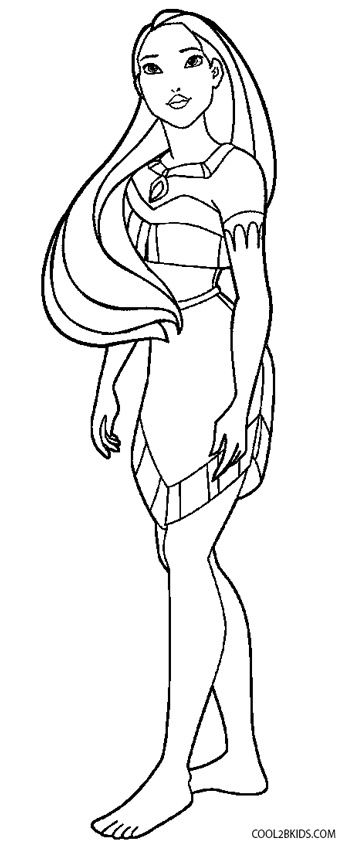 Printable pocahontas coloring pages for kids coolbkids princess coloring pages disney princess colors disney princess coloring pages