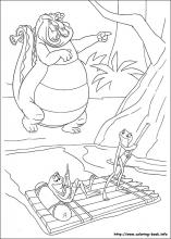 The princess and the frog coloring pages on coloring