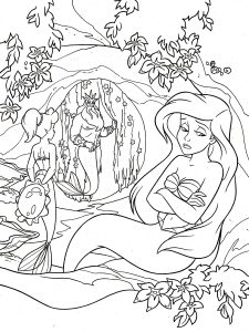 Princess coloring pages for adults kids