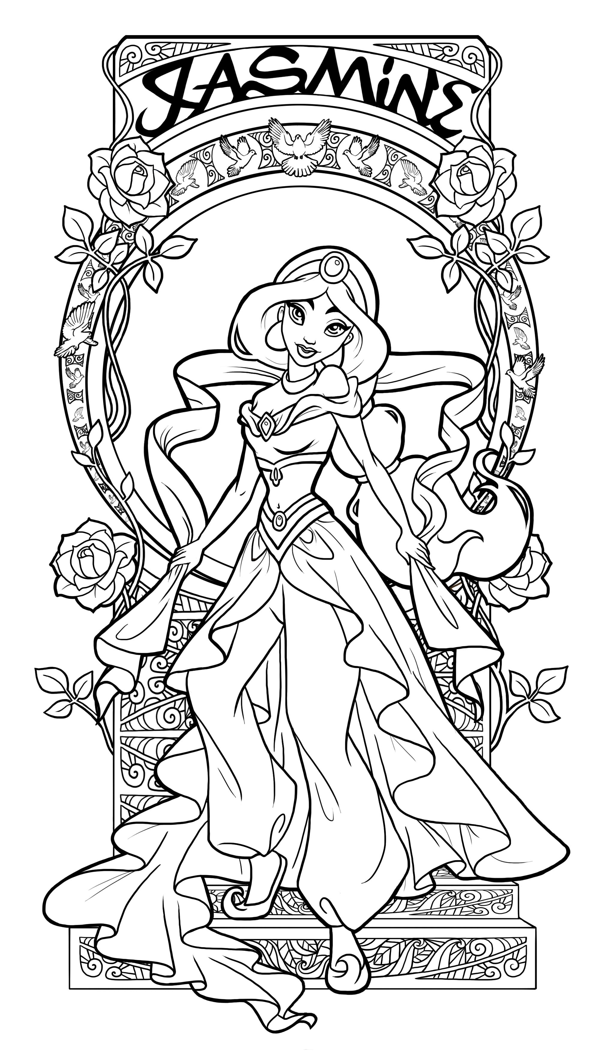 Disney princess coloring pages princess coloring pages disney coloring pages
