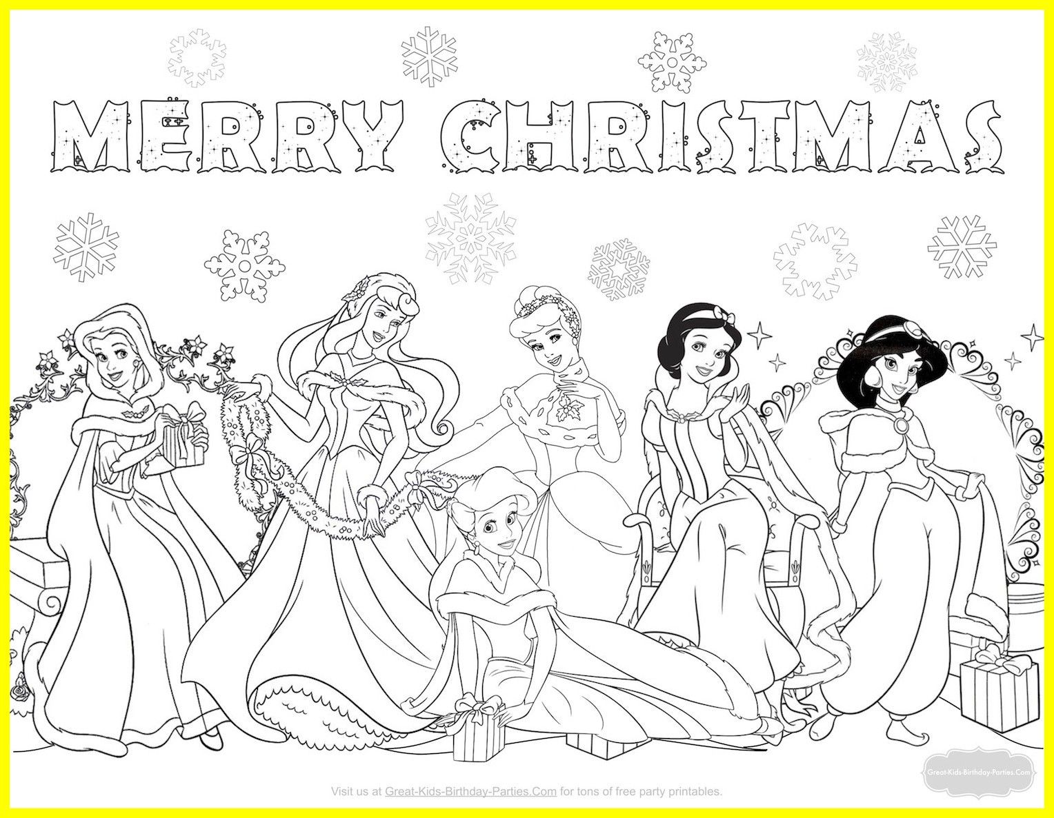 Disney princess holiday coloring pages â through the thousand images on tâ princess coloring pages disney princess coloring pages merry christmas coloring pages