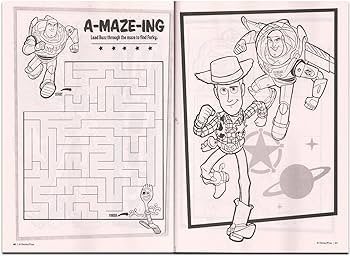 Disney toy story coloring book super set for kids