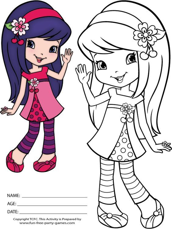 Strawberry shortcake coloring pages cherry jam waves hello strawberry shortcake coloring pages disney princess coloring pages princess coloring pages