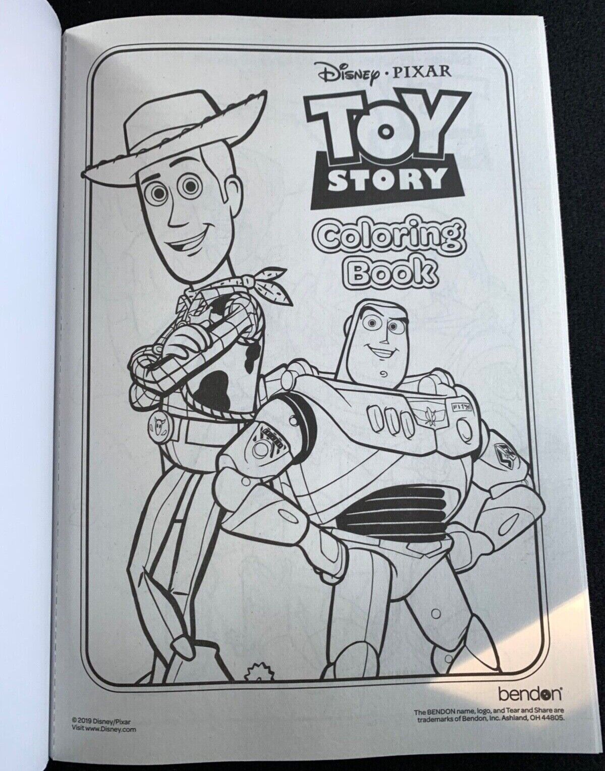 Disney pixar toy story coloring and activity book large gigantic size for sale online