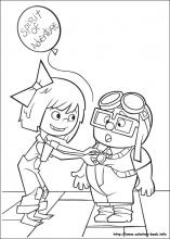 Up coloring pages on coloring